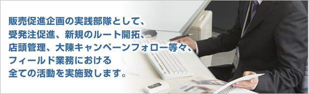 �̔����i���̎��H�����Ƃ��āA�󔭒����i�A�V�K�̃��[�g�J��A�X���Ǘ��A��L�����y�[���t�H���[���X�A